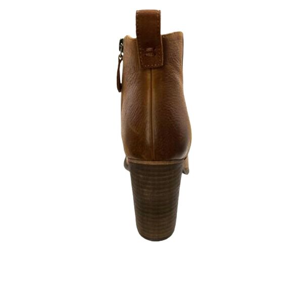 NWOB BP Women's Lance Brown Leather Block Heel Bootie Size 8M- Right Shoe Only - Picture 3 of 7